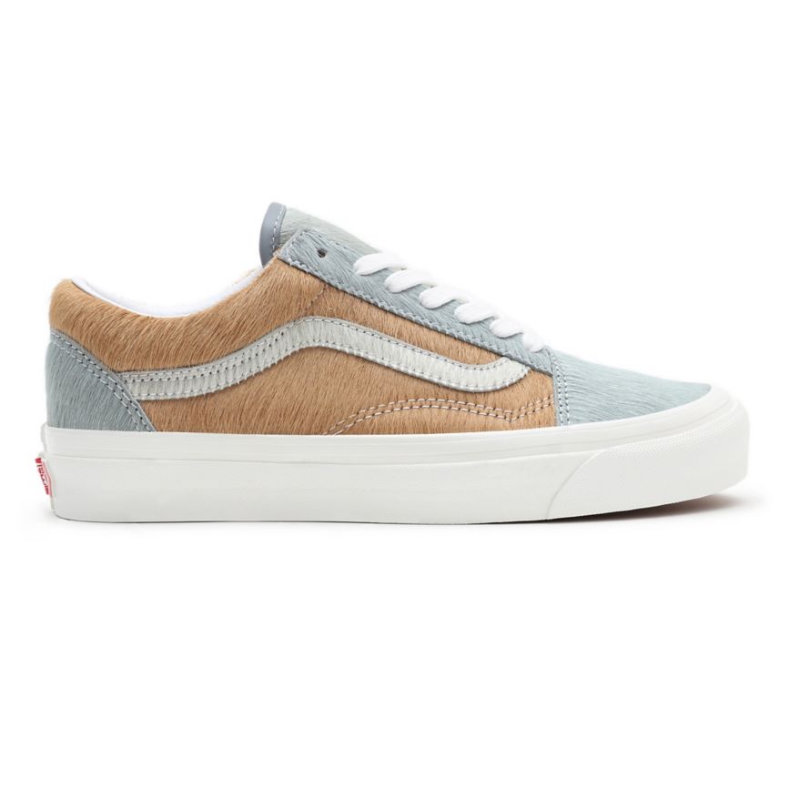 Tenis Bajas Vans Anaheim Factory Old Skool 36 DX Mujer Gris | VN824M4TO33
