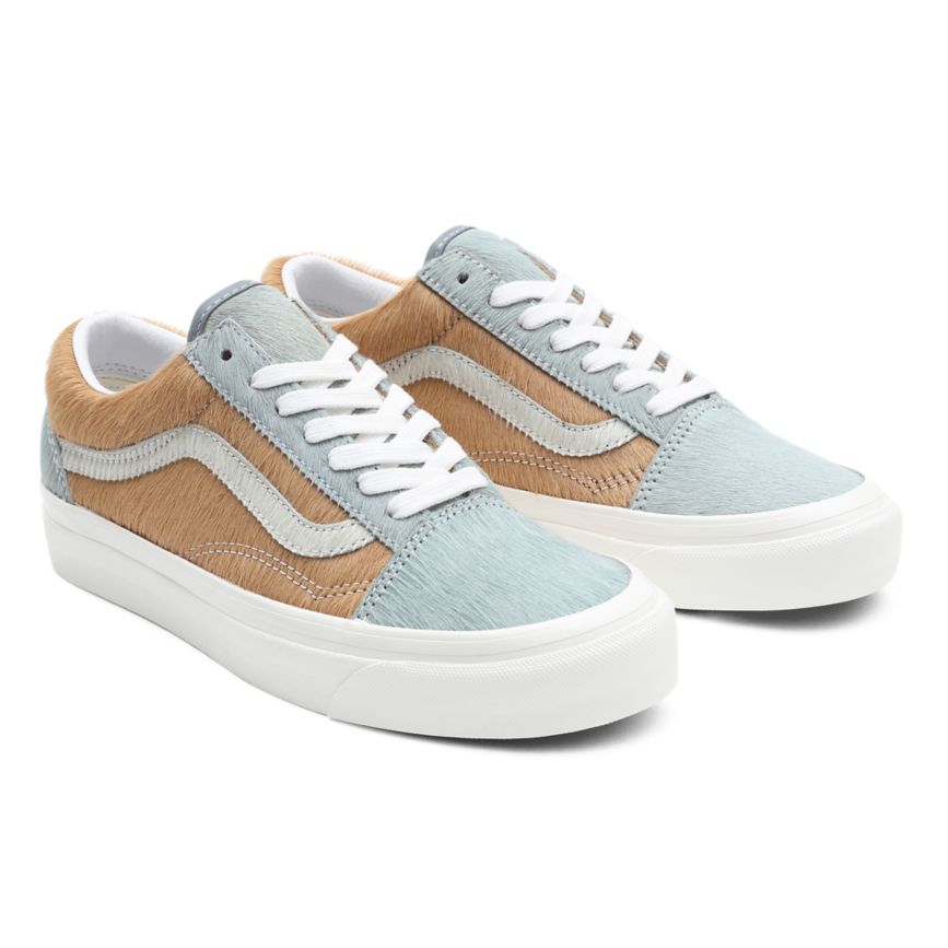 Tenis Bajas Vans Anaheim Factory Old Skool 36 DX Mujer Gris | VN824M4TO33