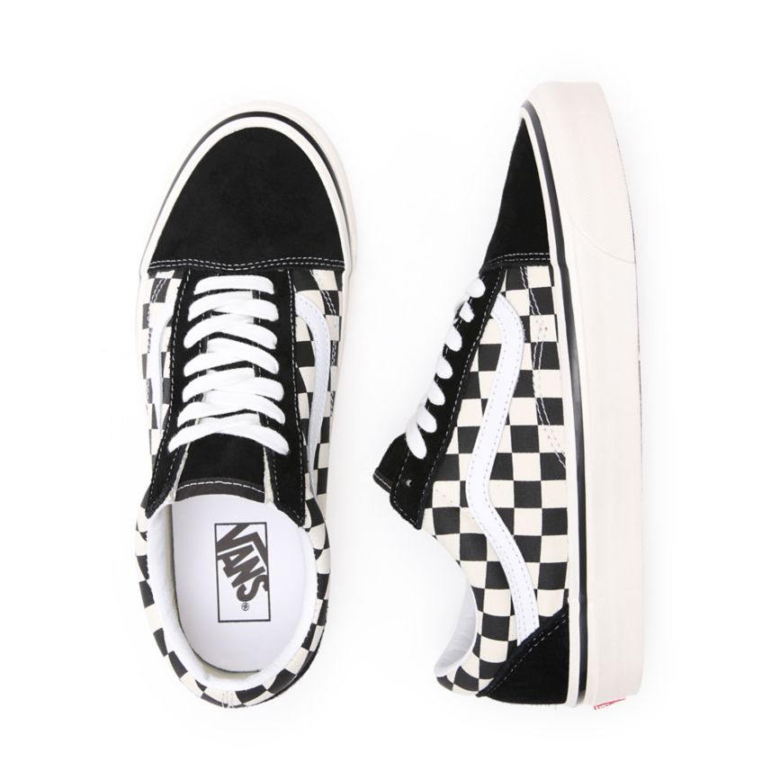 Tenis Bajas Vans Anaheim Factory Old Skool 36 DX Hombre Negras | VN872V1VW25