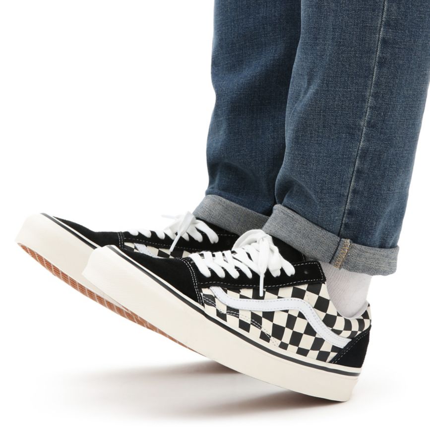 Tenis Bajas Vans Anaheim Factory Old Skool 36 DX Hombre Negras | VN872V1VW25