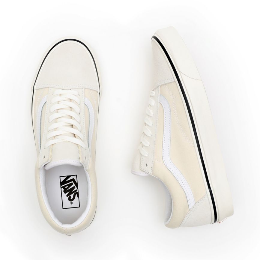 Tenis Bajas Vans Anaheim Factory Old Skool 36 DX Mujer Blancas | VN961A3OQ23