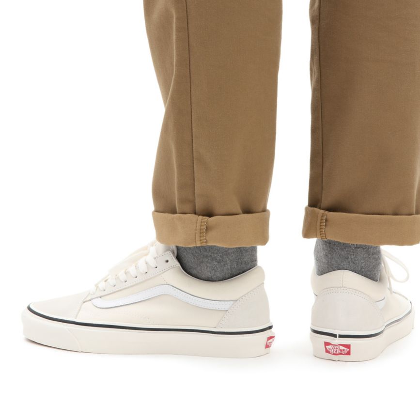 Tenis Bajas Vans Anaheim Factory Old Skool 36 DX Mujer Blancas | VN961A3OQ23