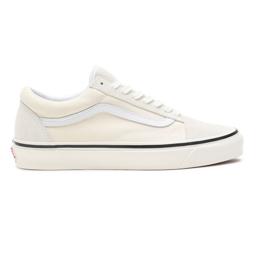 Tenis Bajas Vans Anaheim Factory Old Skool 36 DX Mujer Blancas | VN961A3OQ23
