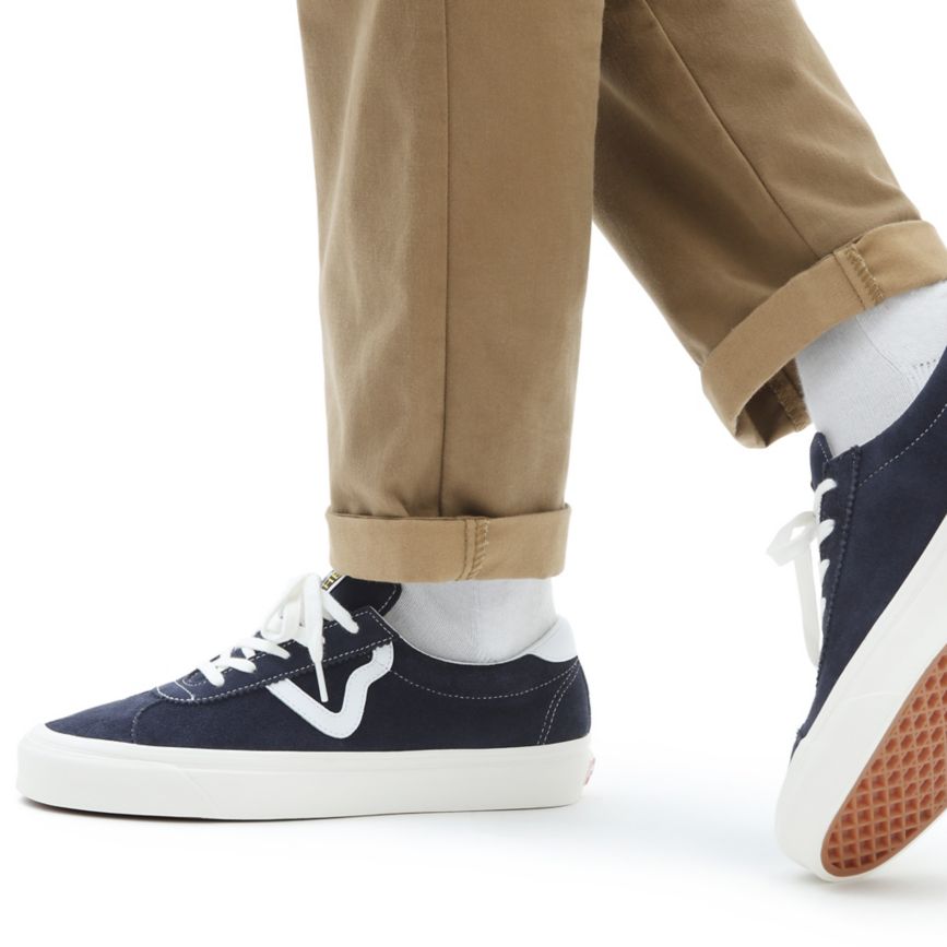 Tenis Bajas Vans Anaheim Factory Style 73 DX Hombre Azul Marino | VN547B7OY79