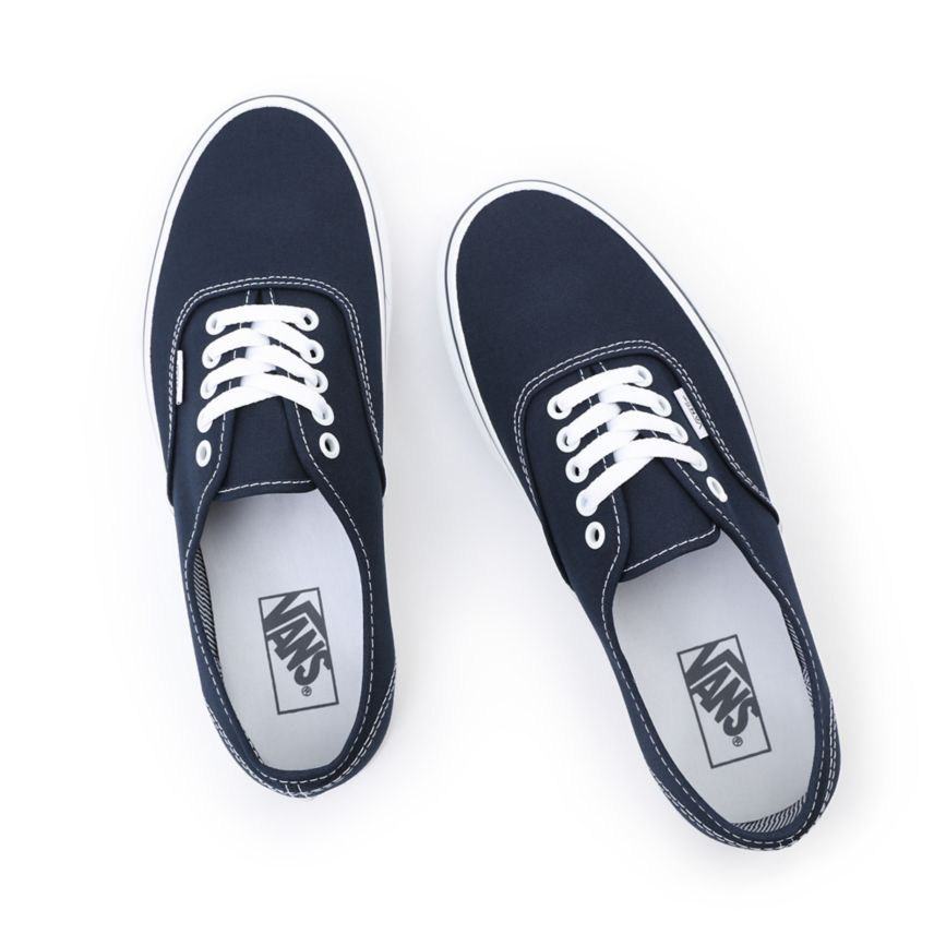 Tenis Bajas Vans Authentic Hombre Azul Marino | VN100L8KF72