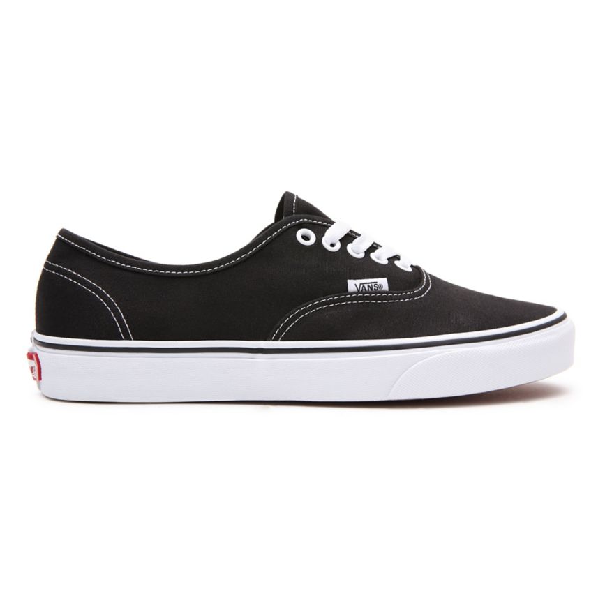 Tenis Bajas Vans Authentic Hombre Negras | VN080F8WE77