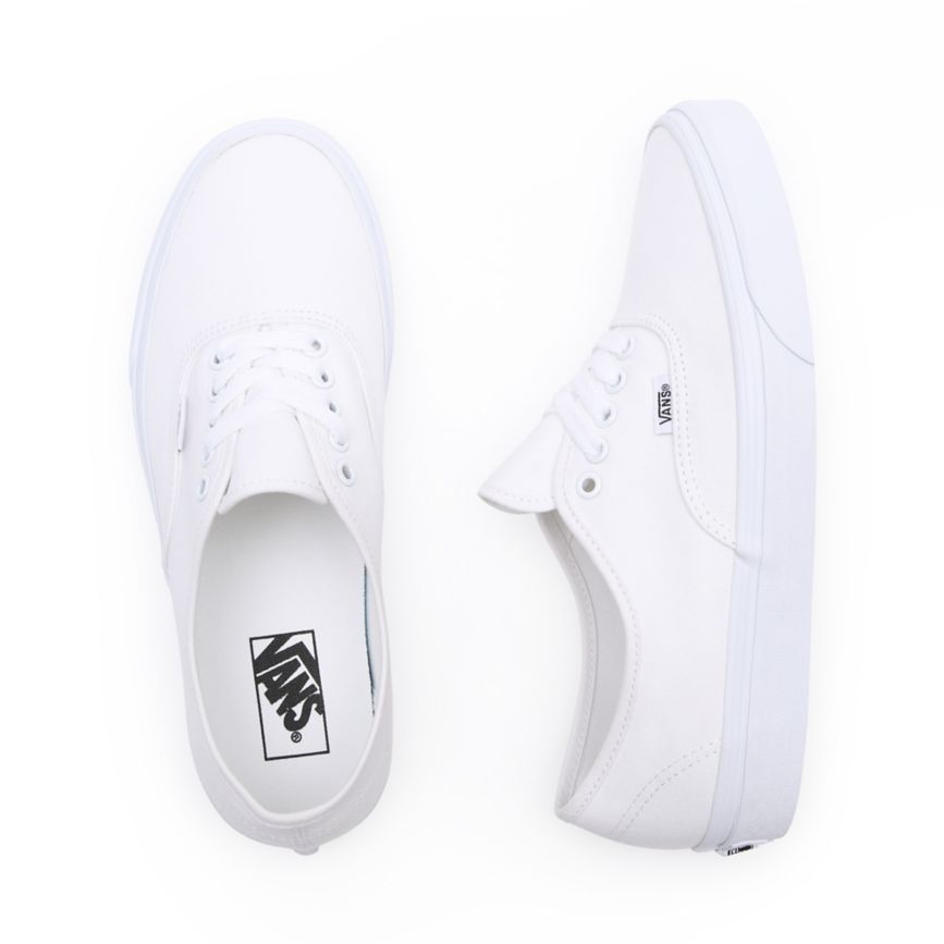 Tenis Bajas Vans Authentic Mujer Blancas | VN038E7QC01