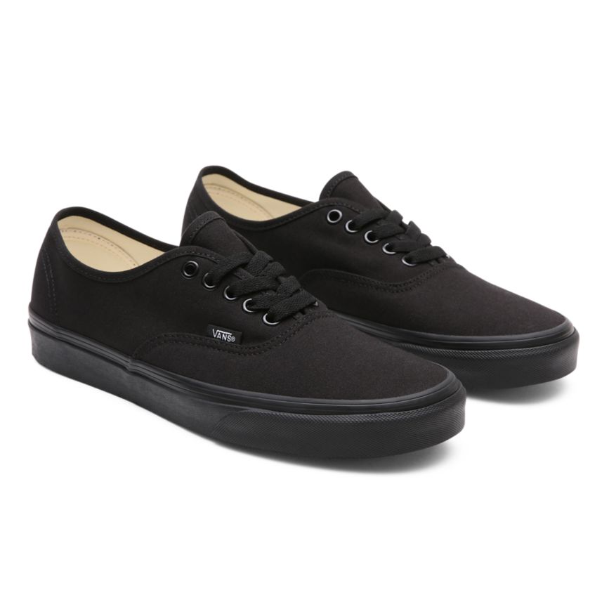 Tenis Bajas Vans Authentic Mujer Negras | VN516H9ST20