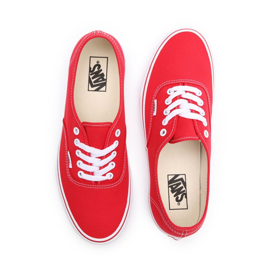 Tenis Bajas Vans Authentic Mujer Rojas | VN450I3OX83