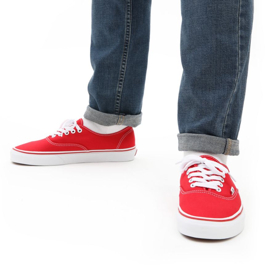 Tenis Bajas Vans Authentic Mujer Rojas | VN450I3OX83