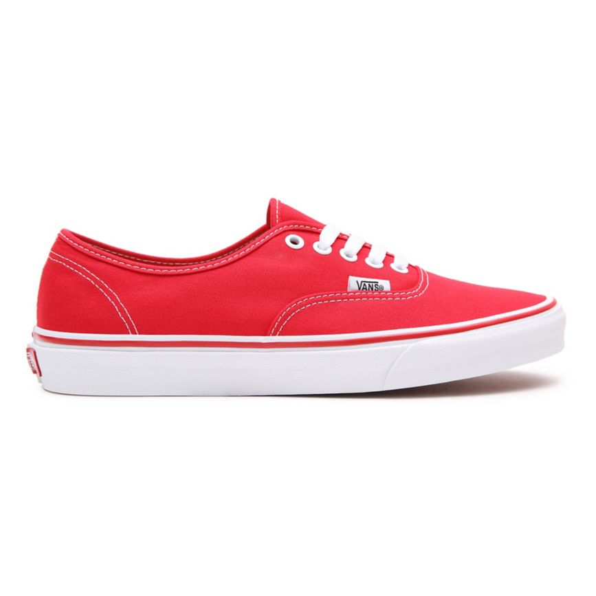 Tenis Bajas Vans Authentic Mujer Rojas | VN450I3OX83