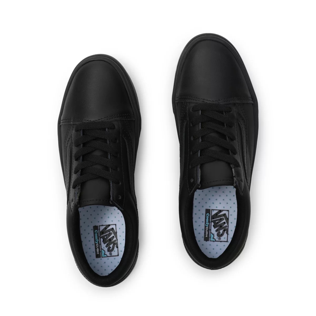 Tenis Bajas Vans Classic Tumble ComfyCush Old Skool Niños Negras | VN805E1KQ38