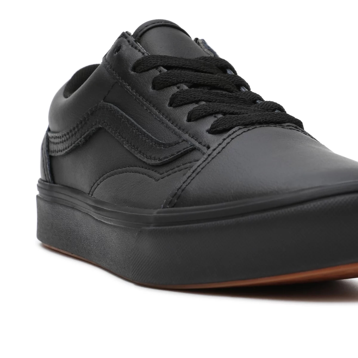 Tenis Bajas Vans Classic Tumble ComfyCush Old Skool Niños Negras | VN805E1KQ38