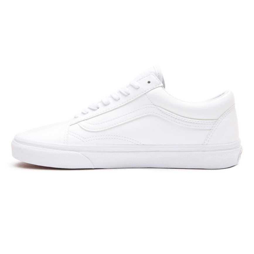 Tenis Bajas Vans Classic Tumble Old Skool Mujer Blancas | VN043R3IU47