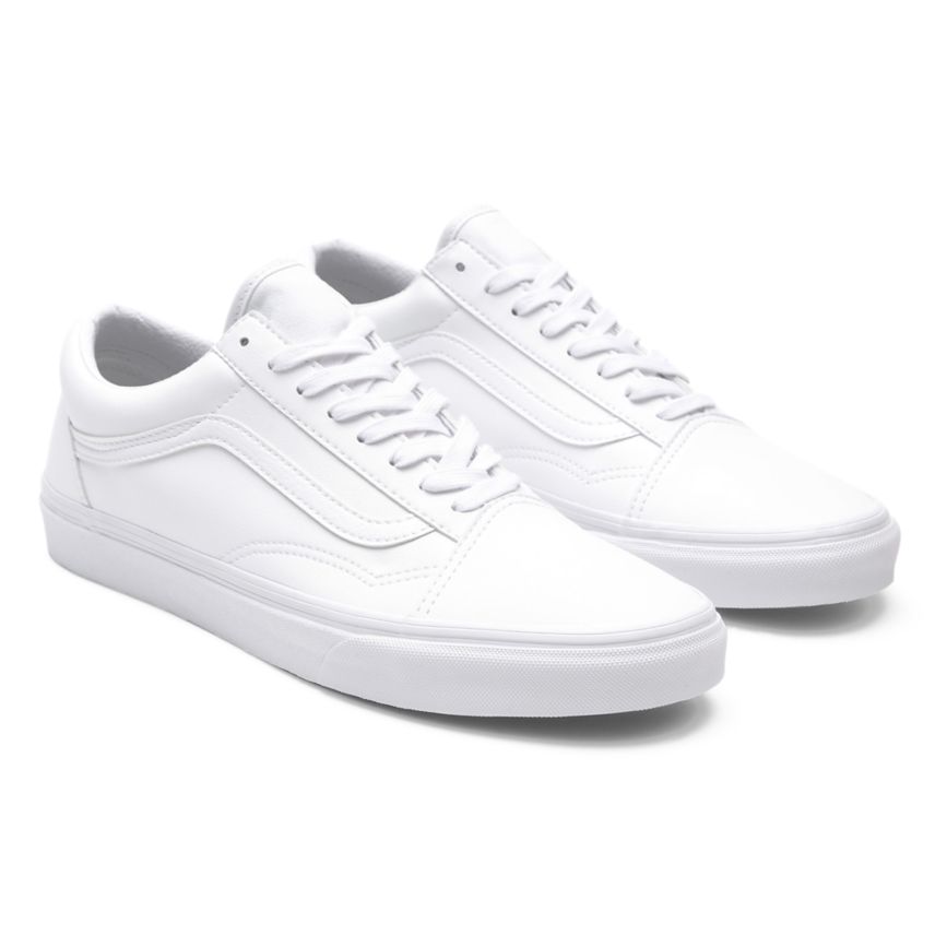 Tenis Bajas Vans Classic Tumble Old Skool Mujer Blancas | VN043R3IU47