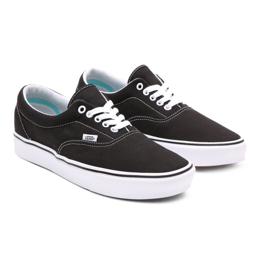 Tenis Bajas Vans Comfycush Era Mujer Negras | VN357I8OB22
