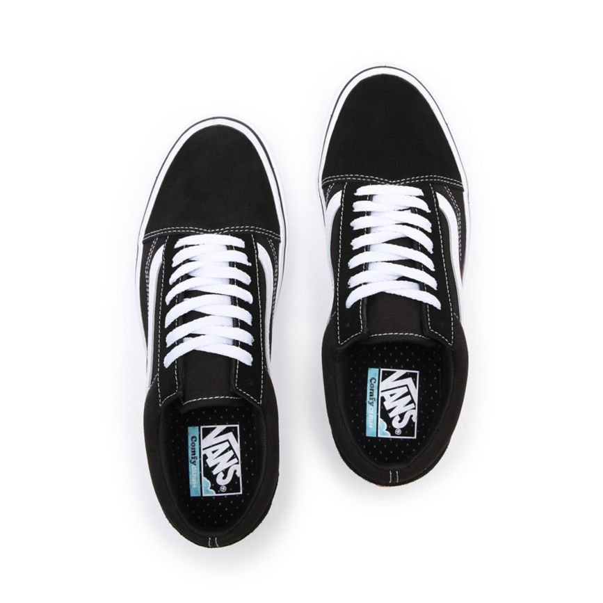 Tenis Bajas Vans Comfycush Old Skool Hombre Negras | VN497C6UL16