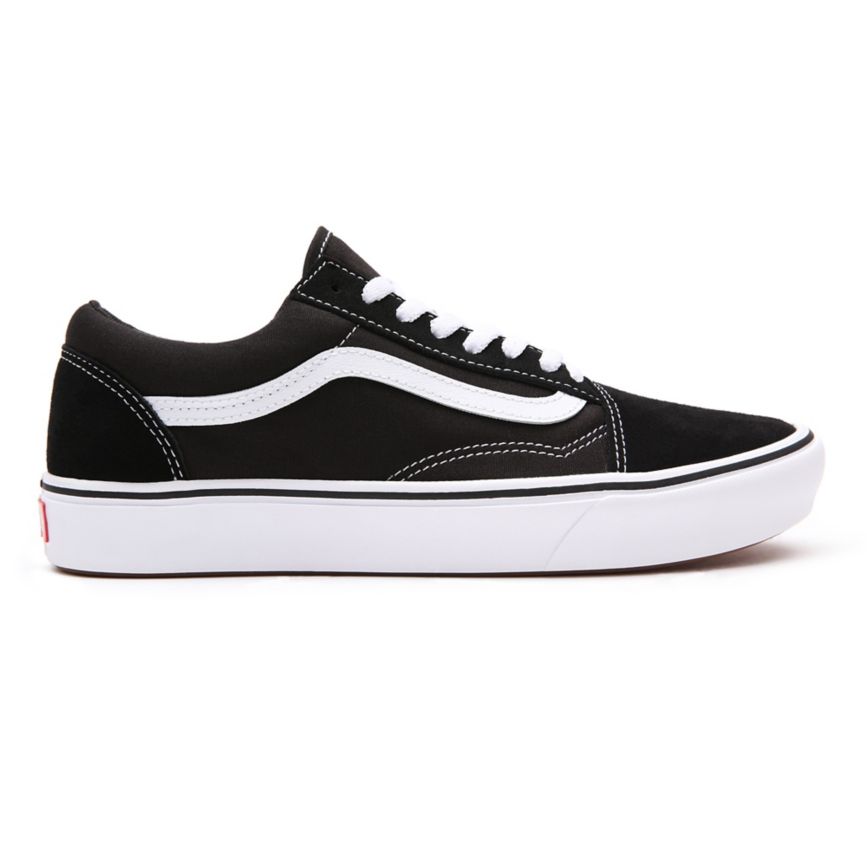 Tenis Bajas Vans Comfycush Old Skool Hombre Negras | VN497C6UL16