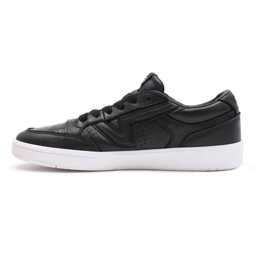 Tenis Bajas Vans Cuero Lowland CC Hombre Negras | VN285B9PJ09
