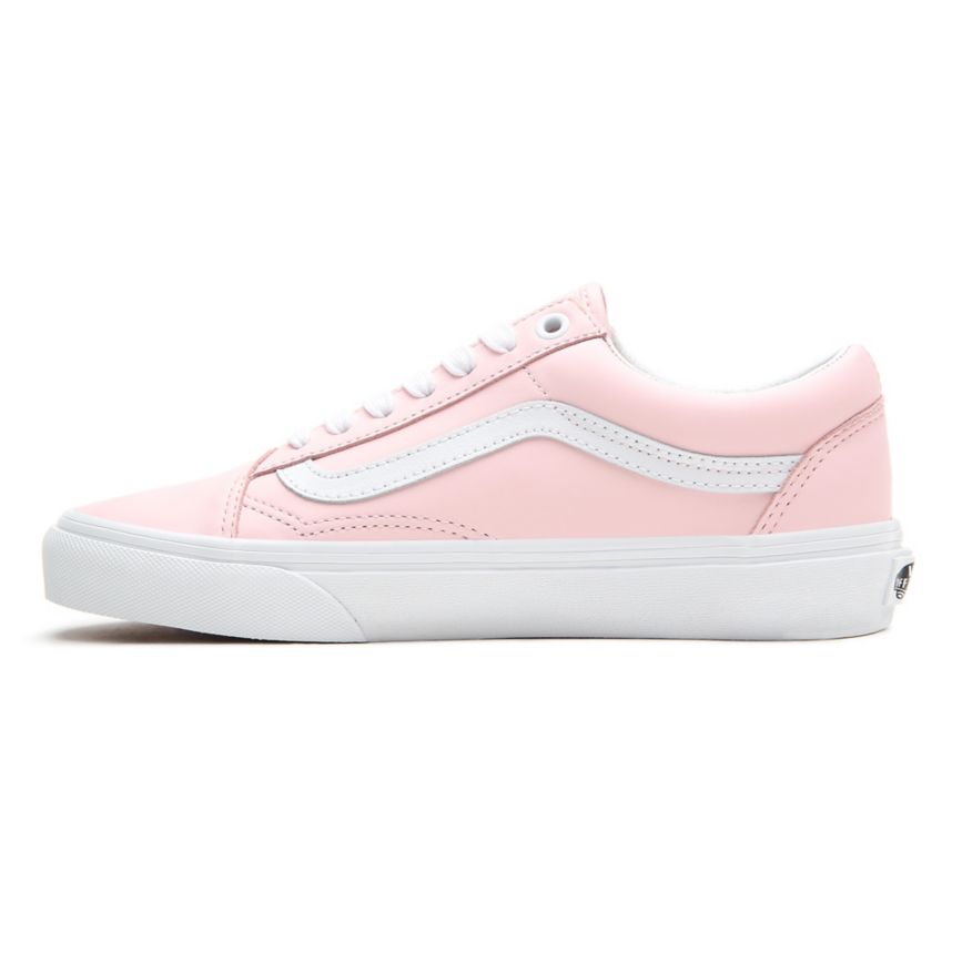 Tenis Bajas Vans Cuero Old Skool Mujer Rosas | VN179S2IS46