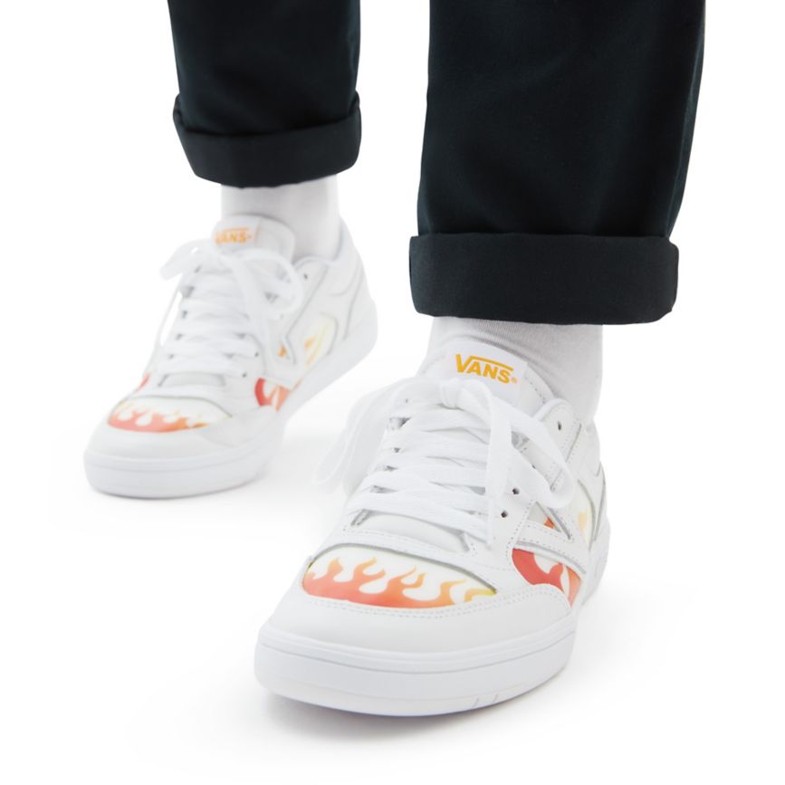Tenis Bajas Vans Lenticular Lowland CC Hombre Blancas | VN734Z1ZL86
