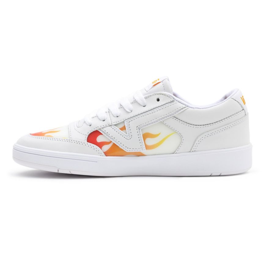 Tenis Bajas Vans Lenticular Lowland CC Hombre Blancas | VN734Z1ZL86
