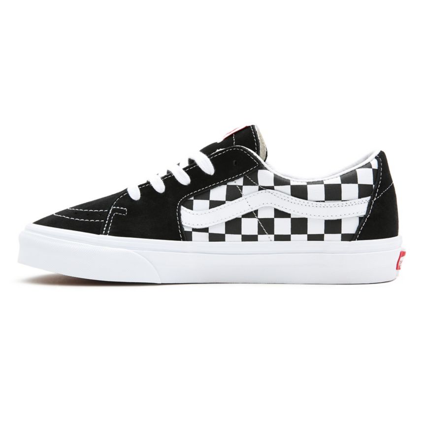 Tenis Bajas Vans Lona Suede SK8-Low Mujer Negras | VN185V4RC93