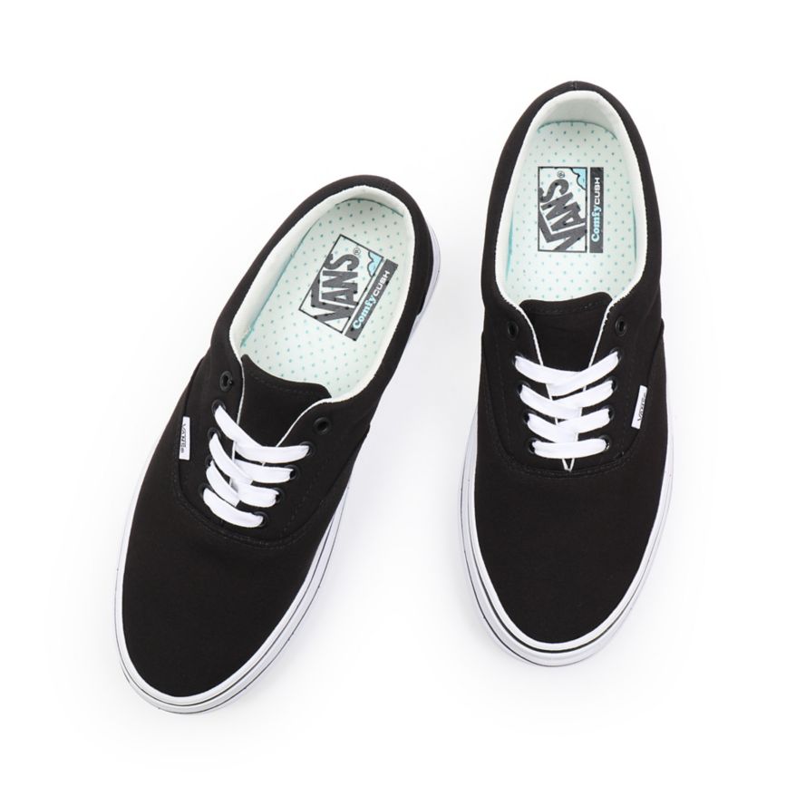 Tenis Bajas Vans Lona Super ComfyCush Era Mujer Negras | VN868N4XM52