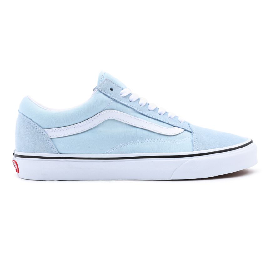 Tenis Bajas Vans Old Skool Hombre Azules Claro | VN360T9IR30