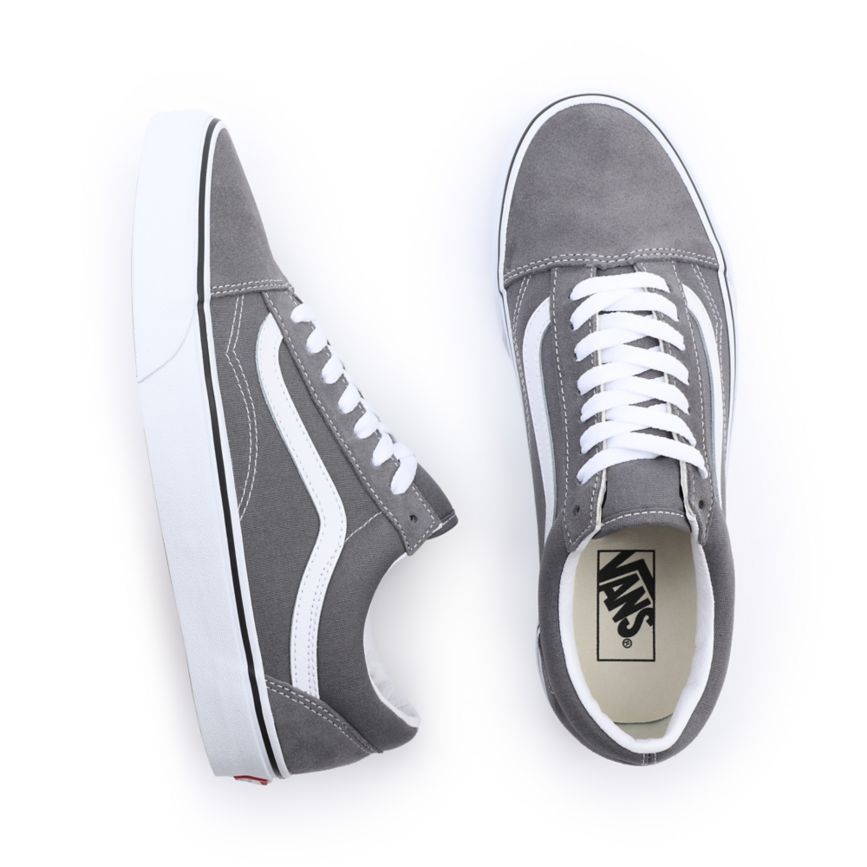 Tenis Bajas Vans Old Skool Hombre Blancas | VN245M6PN12