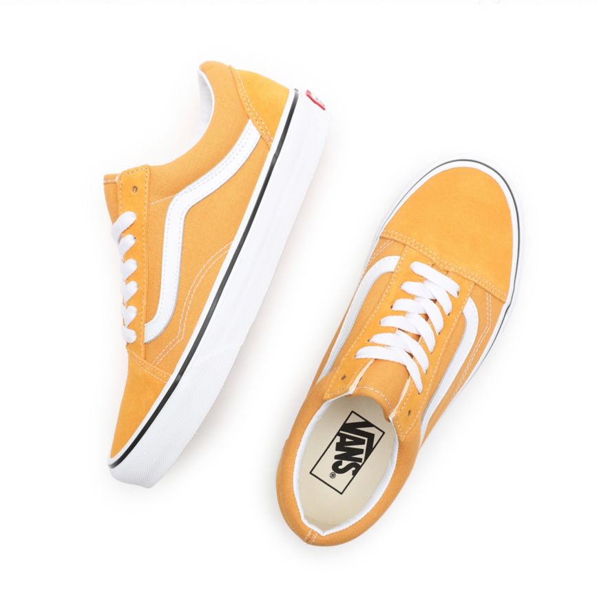 Tenis Bajas Vans Old Skool Hombre Doradas | VN160S8EQ30