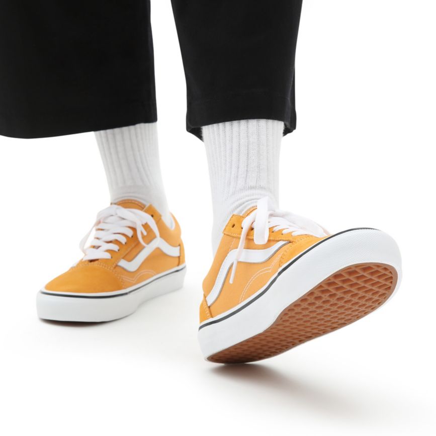 Tenis Bajas Vans Old Skool Hombre Doradas | VN160S8EQ30