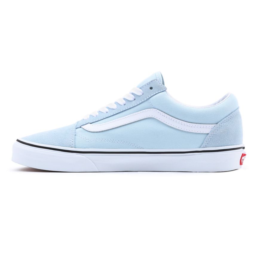 Tenis Bajas Vans Old Skool Mujer Azules Claro | VN554C4NP20