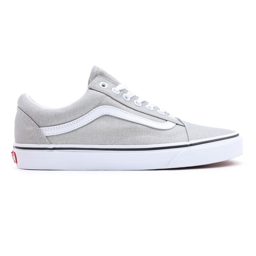 Tenis Bajas Vans Old Skool Mujer Gris | VN069O7HZ91