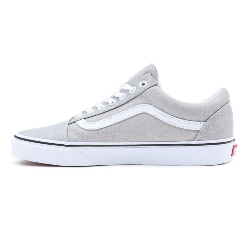 Tenis Bajas Vans Old Skool Mujer Gris | VN069O7HZ91