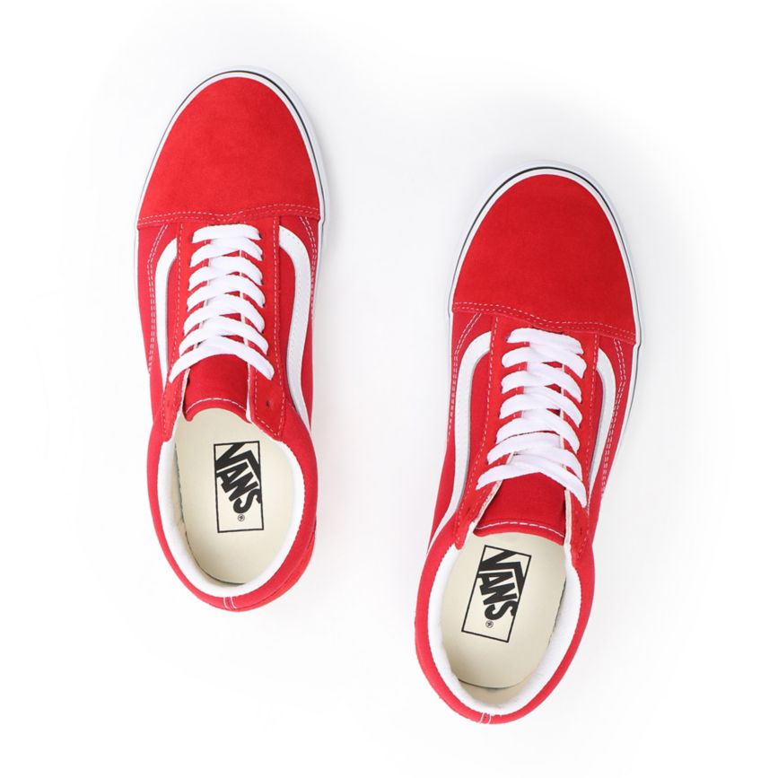 Tenis Bajas Vans Old Skool Mujer Rojas | VN924A9JA00