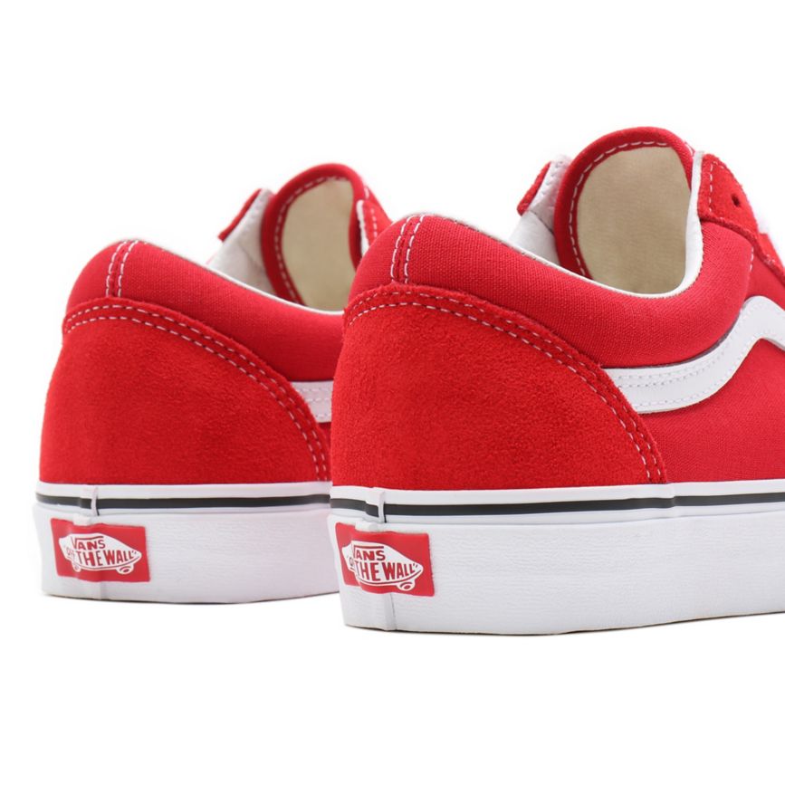 Tenis Bajas Vans Old Skool Mujer Rojas | VN924A9JA00