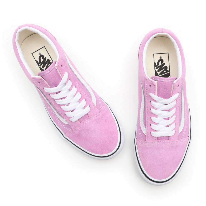 Tenis Bajas Vans Old Skool Mujer Rosas | VN670L1GL18