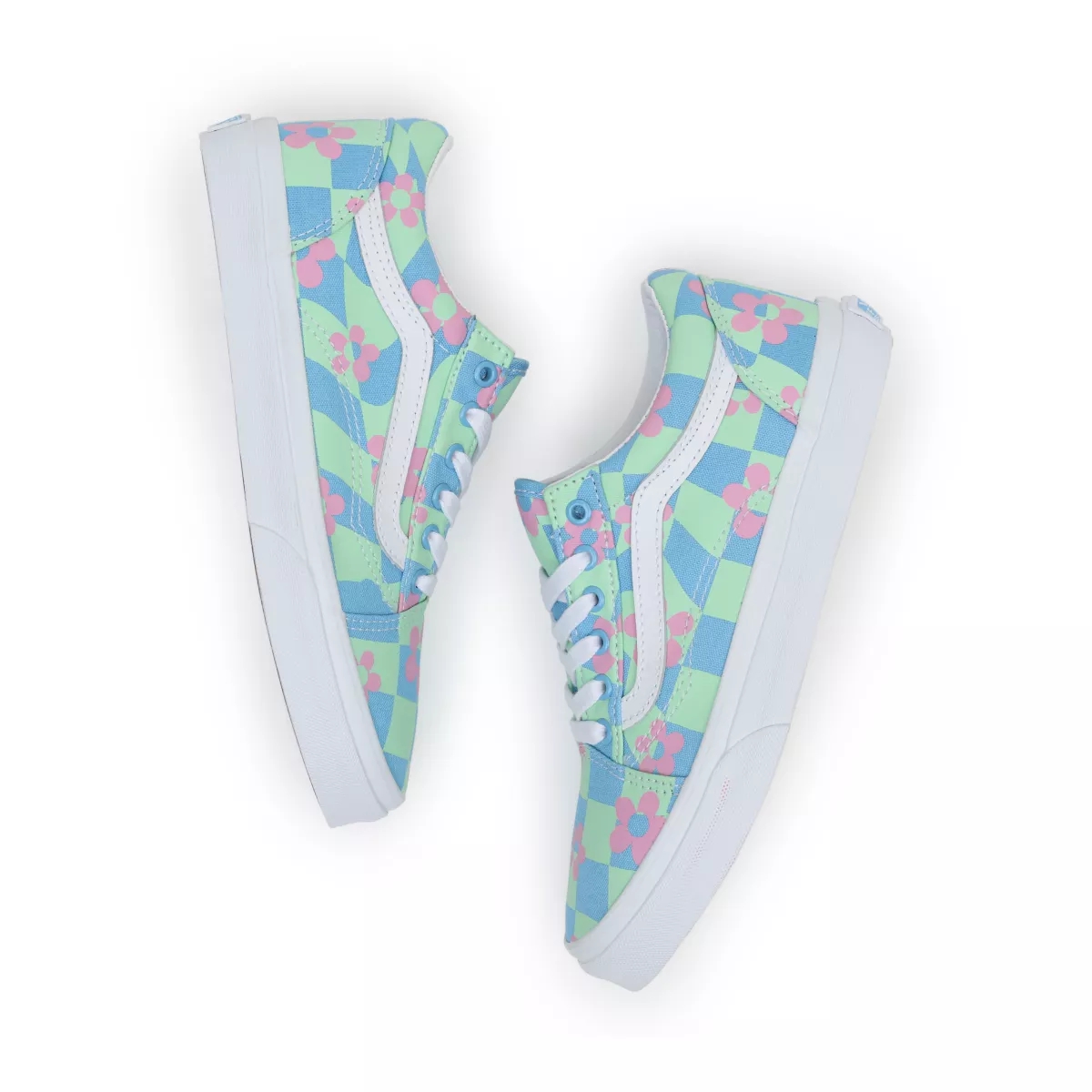 Tenis Bajas Vans Old Skool Niños Azules | VN901T7XU26