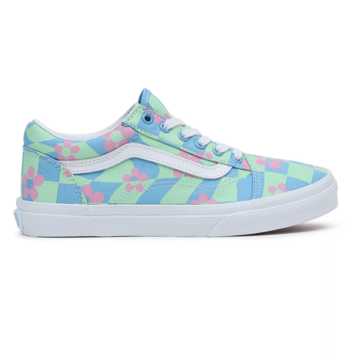 Tenis Bajas Vans Old Skool Niños Azules | VN901T7XU26