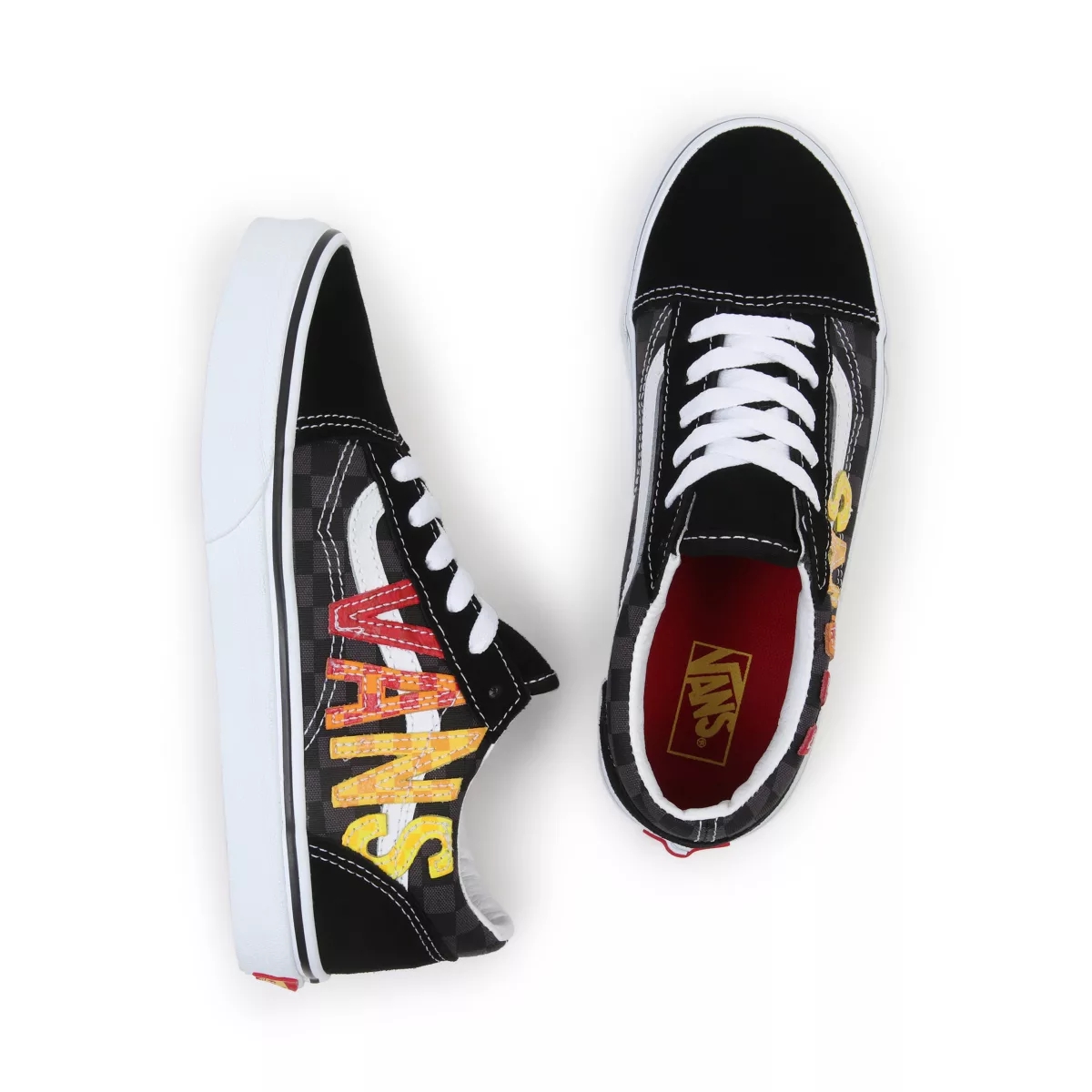 Tenis Bajas Vans Old Skool Niños Negras | VN769A9LL26