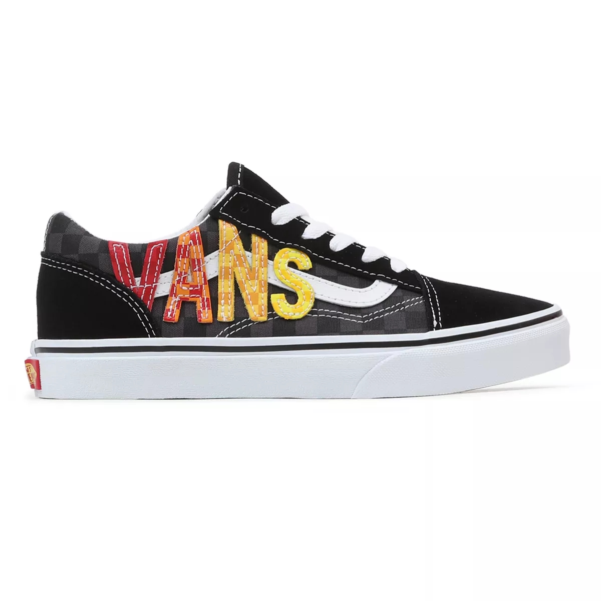 Tenis Bajas Vans Old Skool Niños Negras | VN769A9LL26