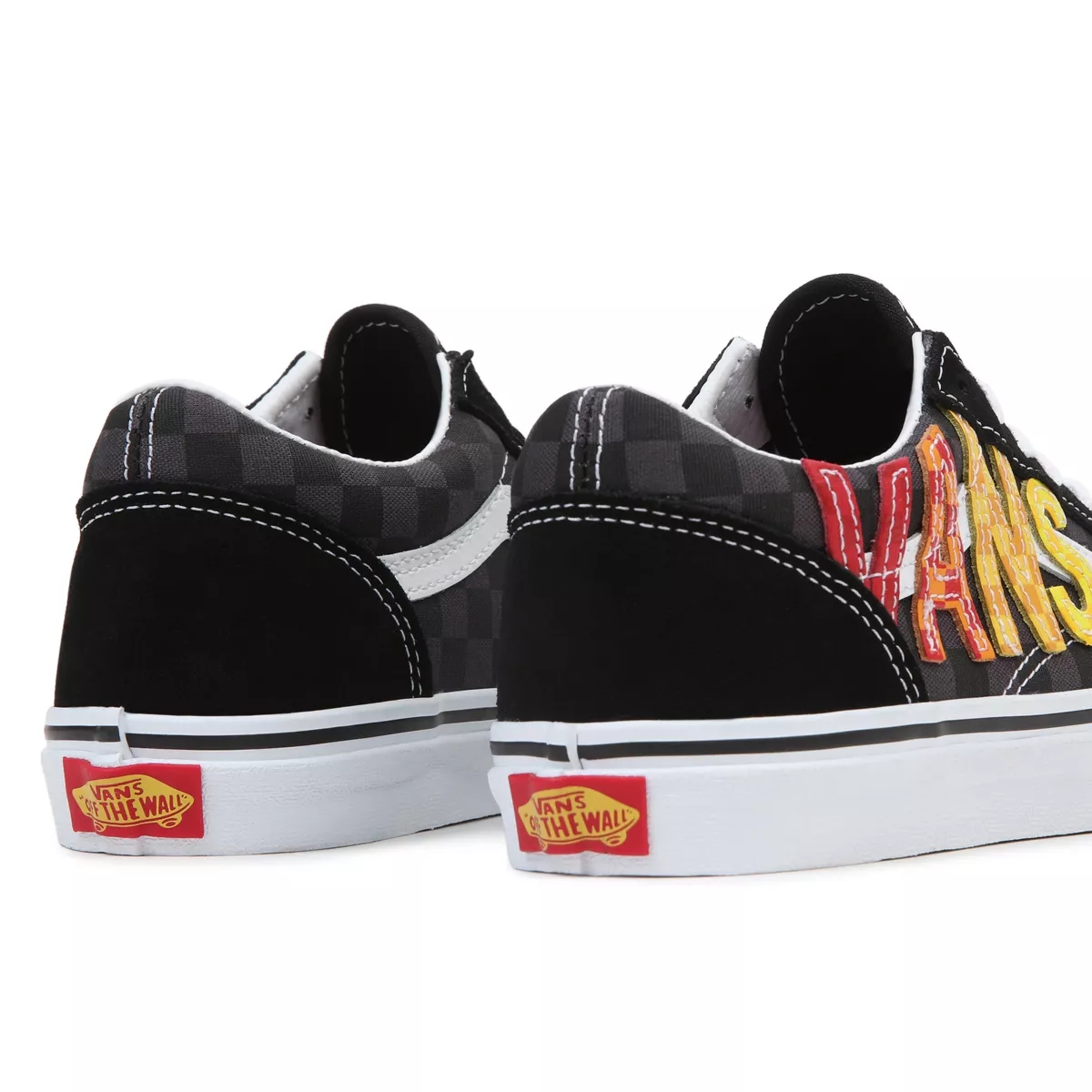 Tenis Bajas Vans Old Skool Niños Negras | VN769A9LL26