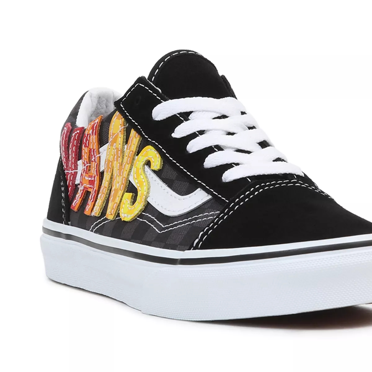 Tenis Bajas Vans Old Skool Niños Negras | VN769A9LL26