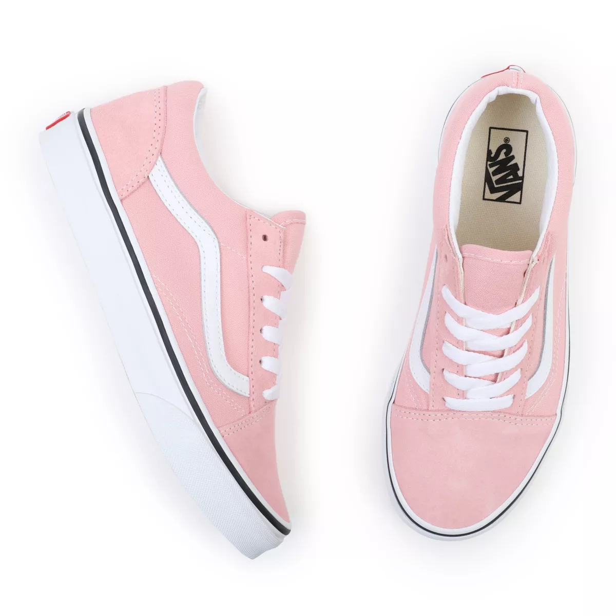 Tenis Bajas Vans Old Skool Niños Rosas | VN151A5IM97