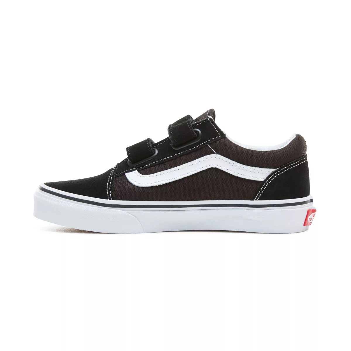 Tenis Bajas Vans Old Skool V Niños Negras | VN222X4FY26