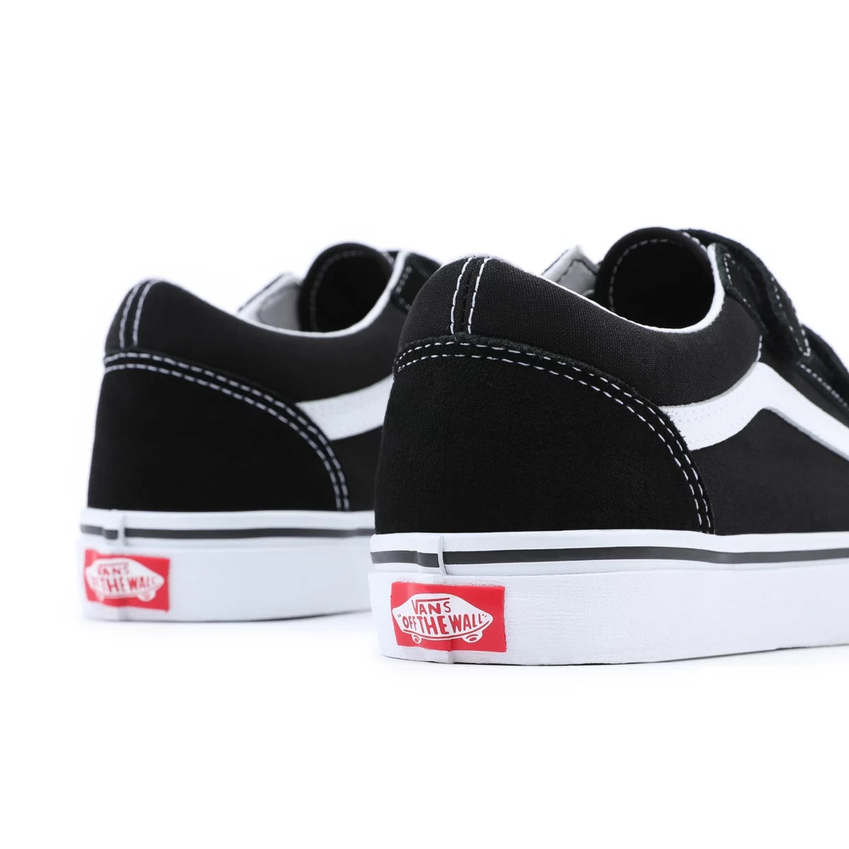Tenis Bajas Vans Old Skool V Niños Negras | VN222X4FY26