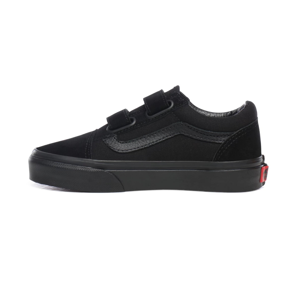 Tenis Bajas Vans Old Skool V Niños Negras | VN881W4GT81
