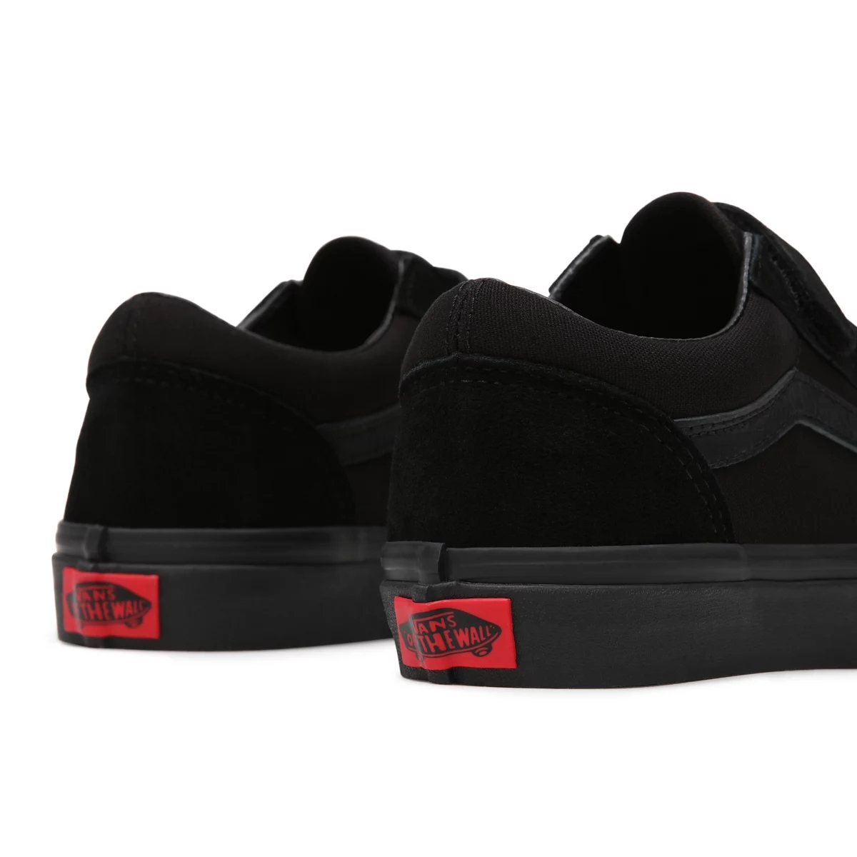 Tenis Bajas Vans Old Skool V Niños Negras | VN881W4GT81