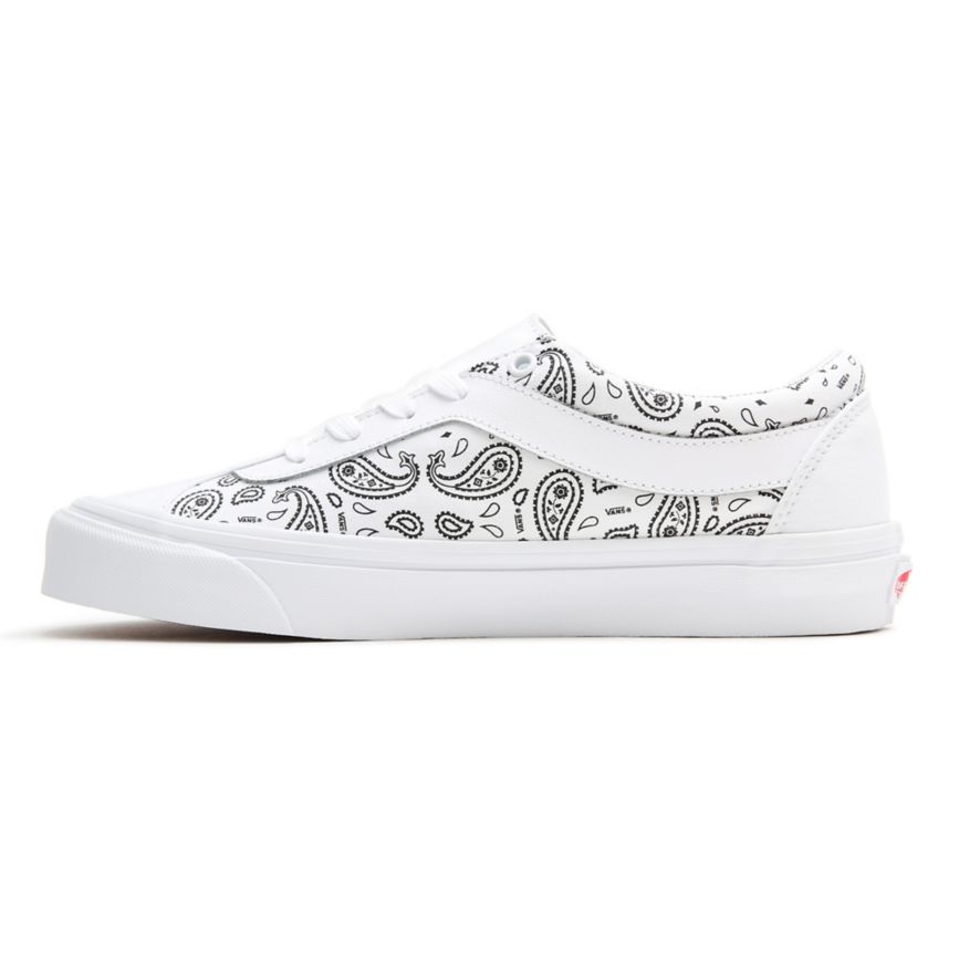 Tenis Bajas Vans Paisley Bold NI Mujer Blancas | VN722Z9FB33